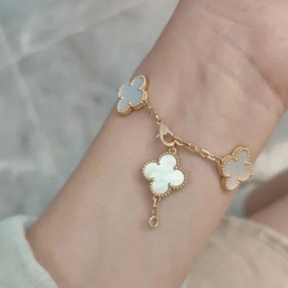 Anthantic Van Cleef & Arpels Vintage Alhambra Bracelet - Picture 11 of 11